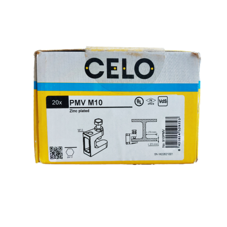 Pinza a viga PMV - Mordaza para vigas de acero